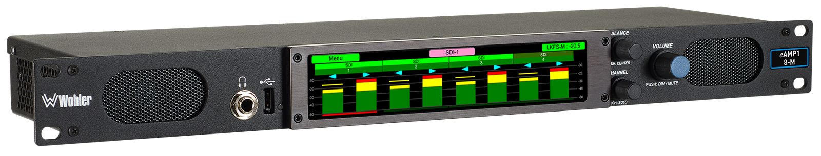 eAMP1-8-M — angled view