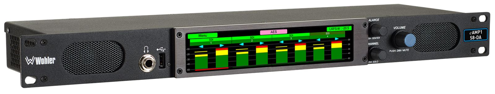 eAMP1-S8-DA — angled view