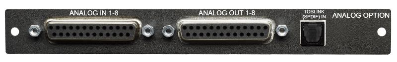 OPT-ANLG/TOS — rear panel