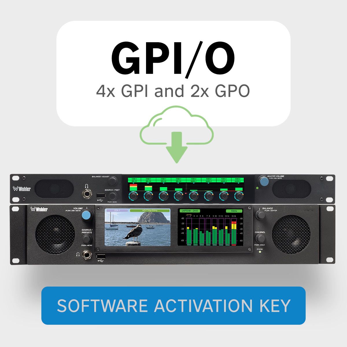 OPT-GPIO — front panel