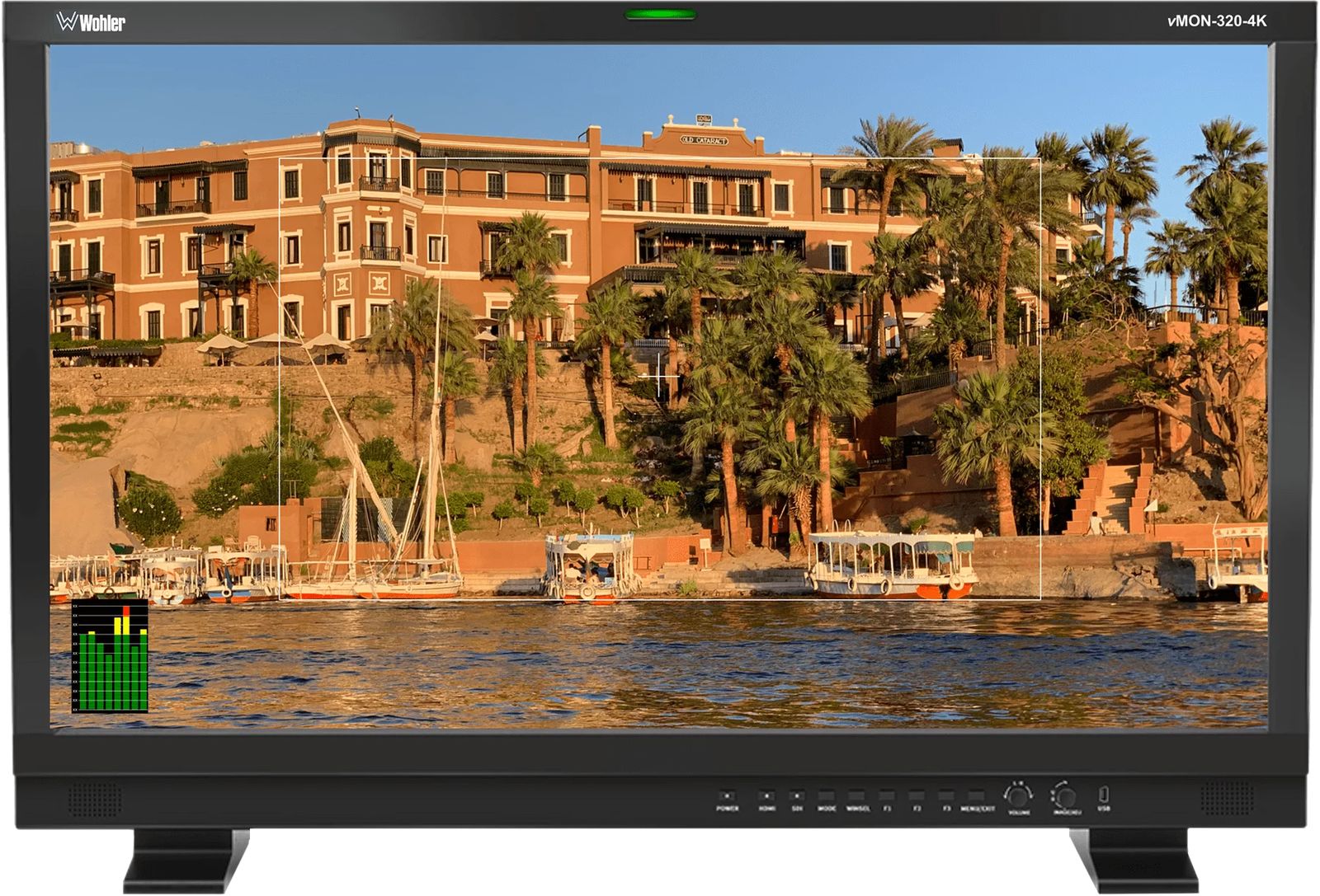 vMON-320-4K — front panel